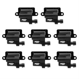 MSD BLACK GM L-SERIES TRUCK 8-PACK COILS, ’99-’09 – 826483