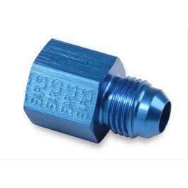 EARL’S ADAPTER – 6AN MALE TO 14mm X 1.50 FEMALE – BLUE – 9894DBHERL